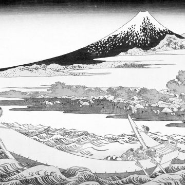 estampe d'Hokusai