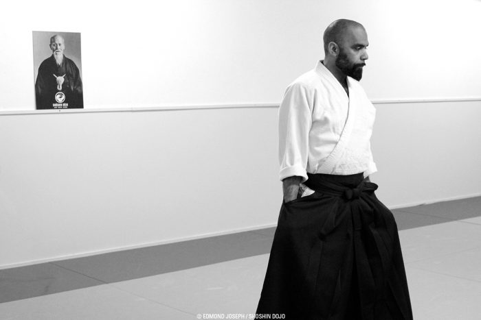 enseignant aïkido à Besançon dans le dojo