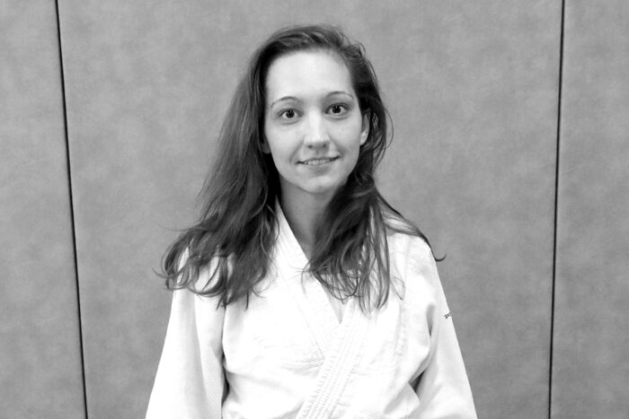 portrait de Mélanie, pratique d'aikido à Besançon et dans le Jura