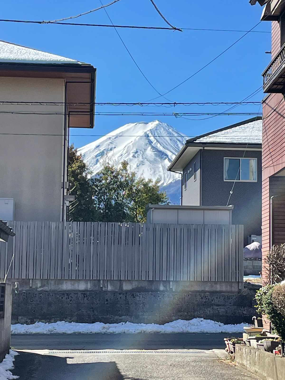 voyage au Japon de Lilou - vue du Mont Fuji