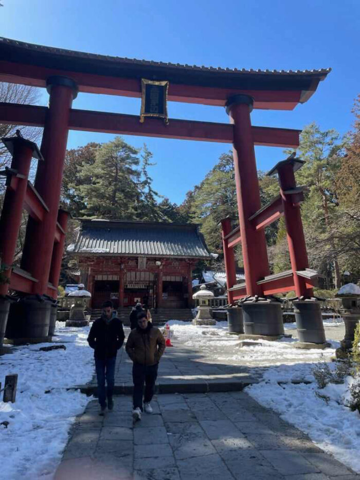 voyage au Japon de Lilou - un temple